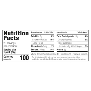 Handi-Snacks RITZ Crackers 'N Cheesy Dip Snack Packs, 20 Snack Packs