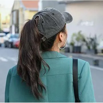 5 Pieces Vintage Washed Plain Baseball Cap Distressed Dad Golf Hat for Men Women Multicolor (US, Alpha, One Size, Cotton)