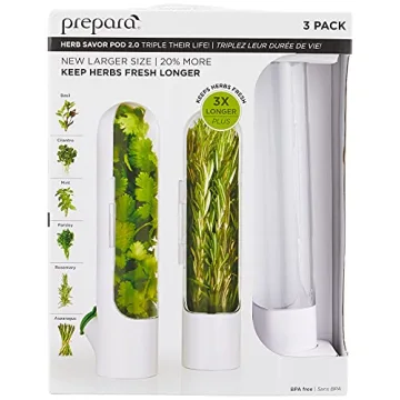 Prepara Herb Savor Pod 2.0 Set of 3 for Fresh Herbs