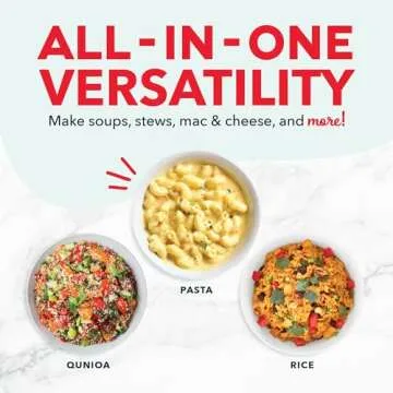 Dash Mini Rice Cooker Steamer with Removable Nonstick Pot, Keep Warm Function & Recipe Guide, 2 cups, for Soups, Stews, Grains & Oatmeal - White