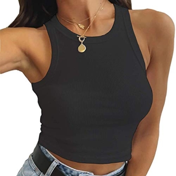 Artfish Women Sleeveless Crop Top - Stylish and Comfy