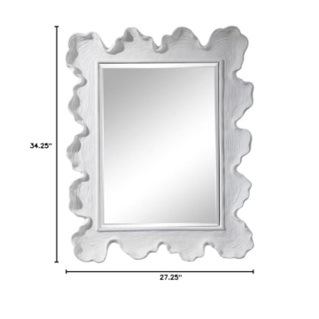 Elegant 34.25 Inch Coastal Mirror for Modern Homes