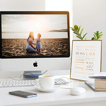 Lady Boss Desk & Wall Art - Perfect Gift for Her