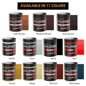 AIUKBL Maroon Leather Balm for Scratch Repair