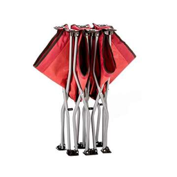 Carlson Pet Products Carlson Elevated Dog Bed, Indoor or Outdoor Dog Bed for Large Dogs, Red