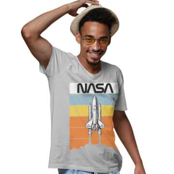 NASA Approved Boys 4-Pack T-Shirt Set for Stylish Comfort