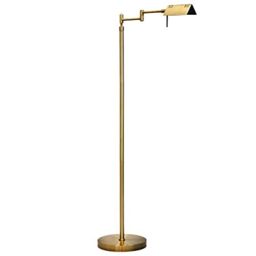 O’Bright Dimmable LED Pharmacy Floor Lamp, 12W LED, Full Range Dimming, 360 Degree Swing Arms, Adj...