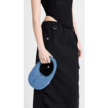 Stunning Coperni Women's Mini Denim Swipe Bag