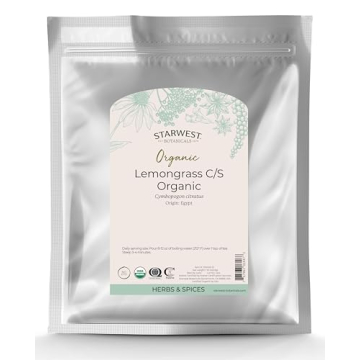 Starwest Botanicals Organic Lemongrass C/S 1 Pound Pack