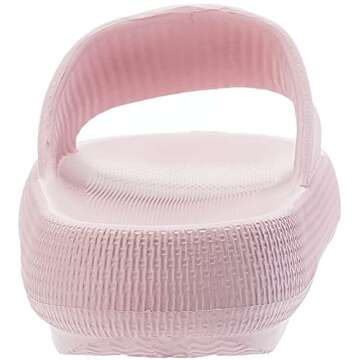 BRONAX Slides for Women Quick Drying Open Toe Soft Pillow Home Slippers House Sandals for Female Size 9 Sandalias de Mujer Comfy Cushioned Thick Sole 40-41 Pink