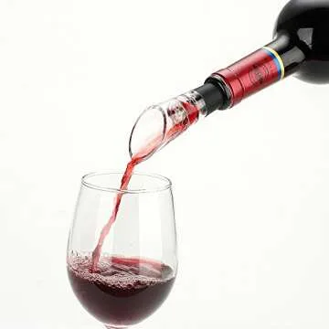 6 Pack Wine Pourer by QLL for Effortless Wine Service