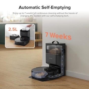 Roborock Q8 Max+ Robot Vacuum and Mop with Self-Emptying