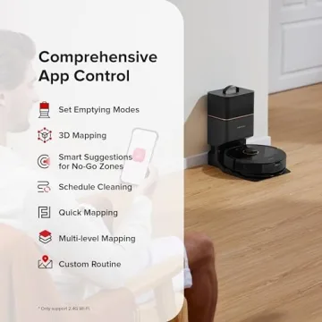 Roborock Q8 Max+ Robot Vacuum and Mop with Self-Emptying