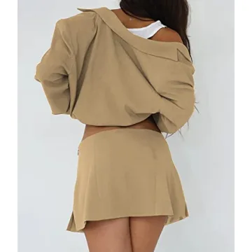 Y2K Low Waist Mini Skirt for Trendy Streetwear Style