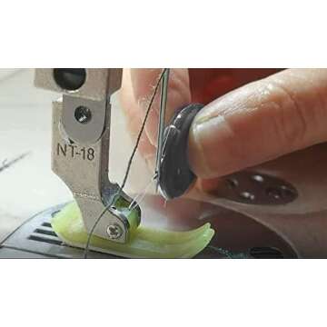 Needle Threader for Sewing - Simple Plastic Tool for Crafting (5 pcs)