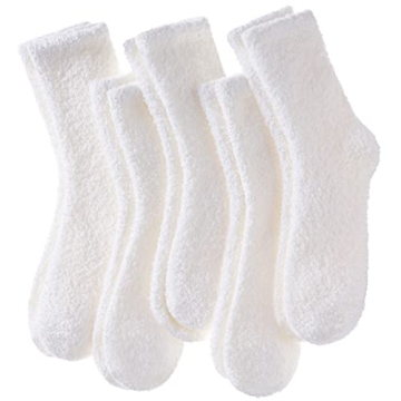 LINEMIN Cozy Fuzzy Socks for Women - Soft & Warm  Winter