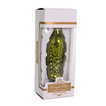 Kurt S. Adler Christmas Pickle Glass Ornament