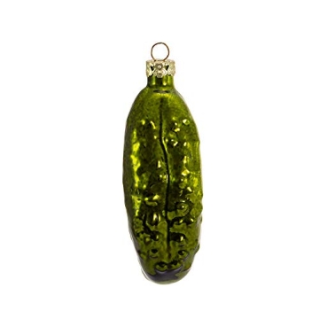 Kurt S. Adler Christmas Pickle Glass Ornament