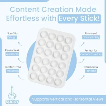 Sucky Silicone Suction Phone Case Hands-Free Anti-Slip Holder