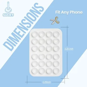 Sucky Silicone Suction Phone Case Hands-Free Anti-Slip Holder