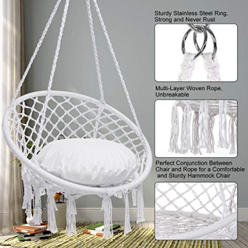 Y-Stop Hammock Chair for Indoor and Outdoor Comfort