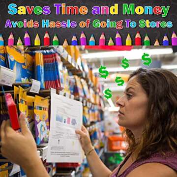 Ultimate Back-to-School Kids Supplies Kit - Includes Essentials