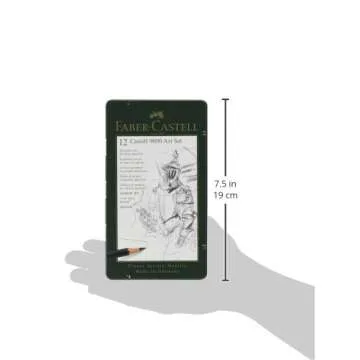Faber-Castell 9000 Graphite Sketch Pencil Sets Art 8B - 2H set of 12