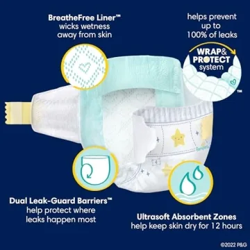 Pampers Swaddlers Overnights Diapers Size 5 for Ultimate Comfort