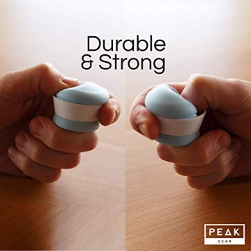 Peak Gear Silicone Travel Containers - Leak-Proof & TSA Approved