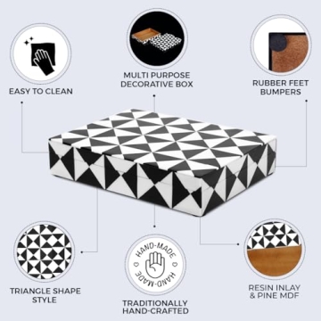 Elegant Handmade Jewelry Box Organizer for Keepsakes