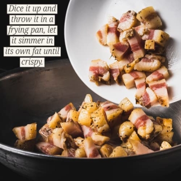 Alma Gourmet Italian Guanciale - Dry-Cured Pork Jowl 8oz