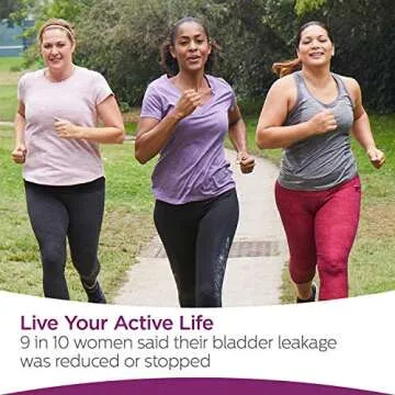 Poise Impressa Bladder Support Size 2 for Women - Discreet & Reliable