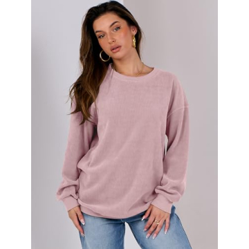 Caracilia Women's Oversized Sweatshirt - Fall Fashion