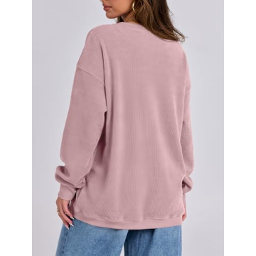 Caracilia Women's Oversized Sweatshirt - Fall Fashion