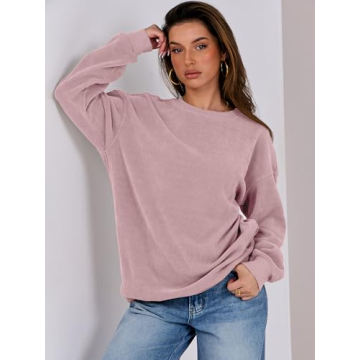 Caracilia Women's Oversized Sweatshirt - Fall Fashion