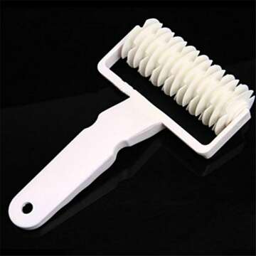 Cutter Dough Roller Knife Lattice Cutter Pasta Tool Plastic Baking Tool Cookie Pie Pizza Pastry Lattice Roller Cutter Craft Kangsanli