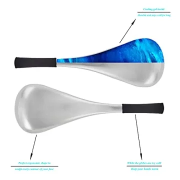 Cryo Sticks Ice Globes - Unbreakable Facial Massager for Women