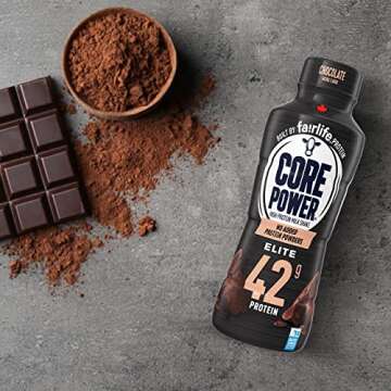 Core Power Elite Fairlife Chocolate Protein Shakes 42g