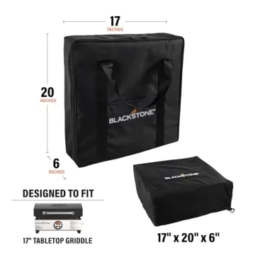Blackstone 17" Griddle Cover and Carry Bag Water Resistant