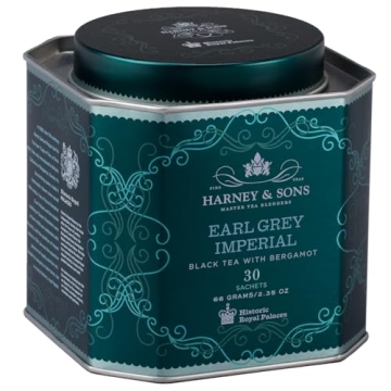 Harney & Sons Earl Grey Imperial Tea Tin - 30 Sachets