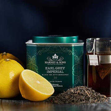 Harney & Sons Earl Grey Imperial Tea Tin - 30 Sachets