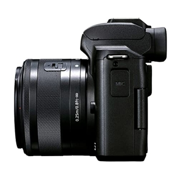 Canon EOS M50 Mark II Vlogging Camera Kit with Accessories