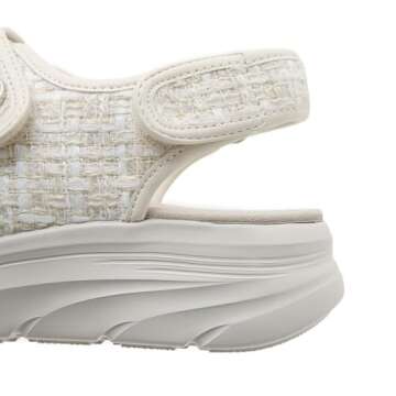 Trcloltc Women's Comfortable Walking Sandal Lightweight Cushioned Hiking Sandals Platform Shoes for Women Slingback Woven With Straps Sandals