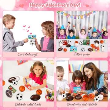 Hieoby 24Pack Mini Sports Balls Fidget Toys for Kids