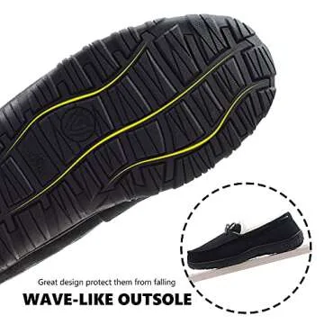 VLLy Men's Moccasin Slippers - Plush Lined Comfort