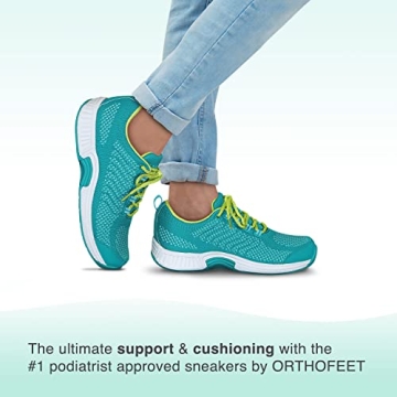 Orthofeet Women's Walking Shoes for Foot Pain Relief