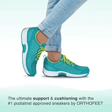 Orthofeet Women's Walking Shoes for Foot Pain Relief