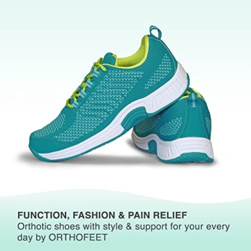 Orthofeet Women's Walking Shoes for Foot Pain Relief