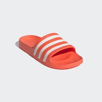 Adidas W Adilette Aqua White Sandals for Comfort