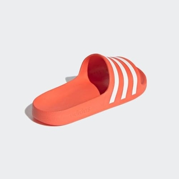 Adidas W Adilette Aqua White Sandals for Comfort